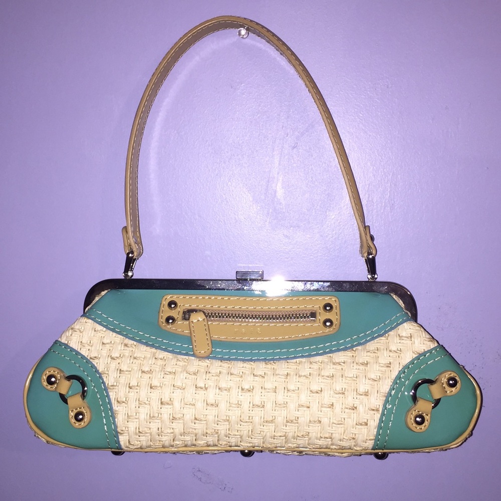 Rafe New York Blue Fnan4063 Purse -NWT